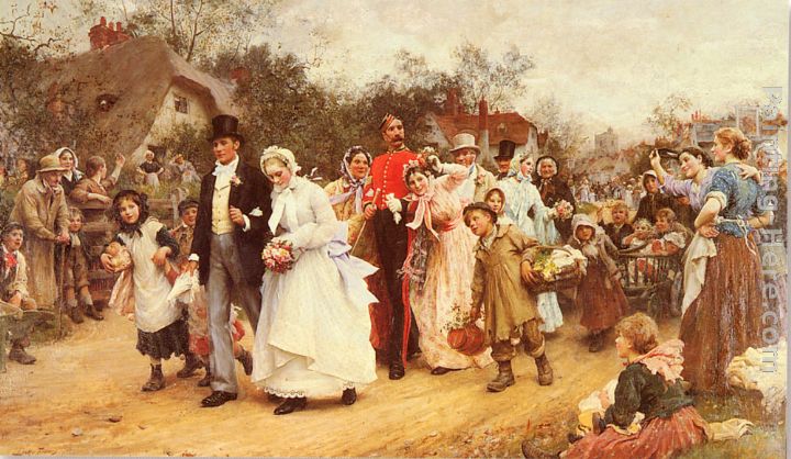 Luke Fildes The Wedding